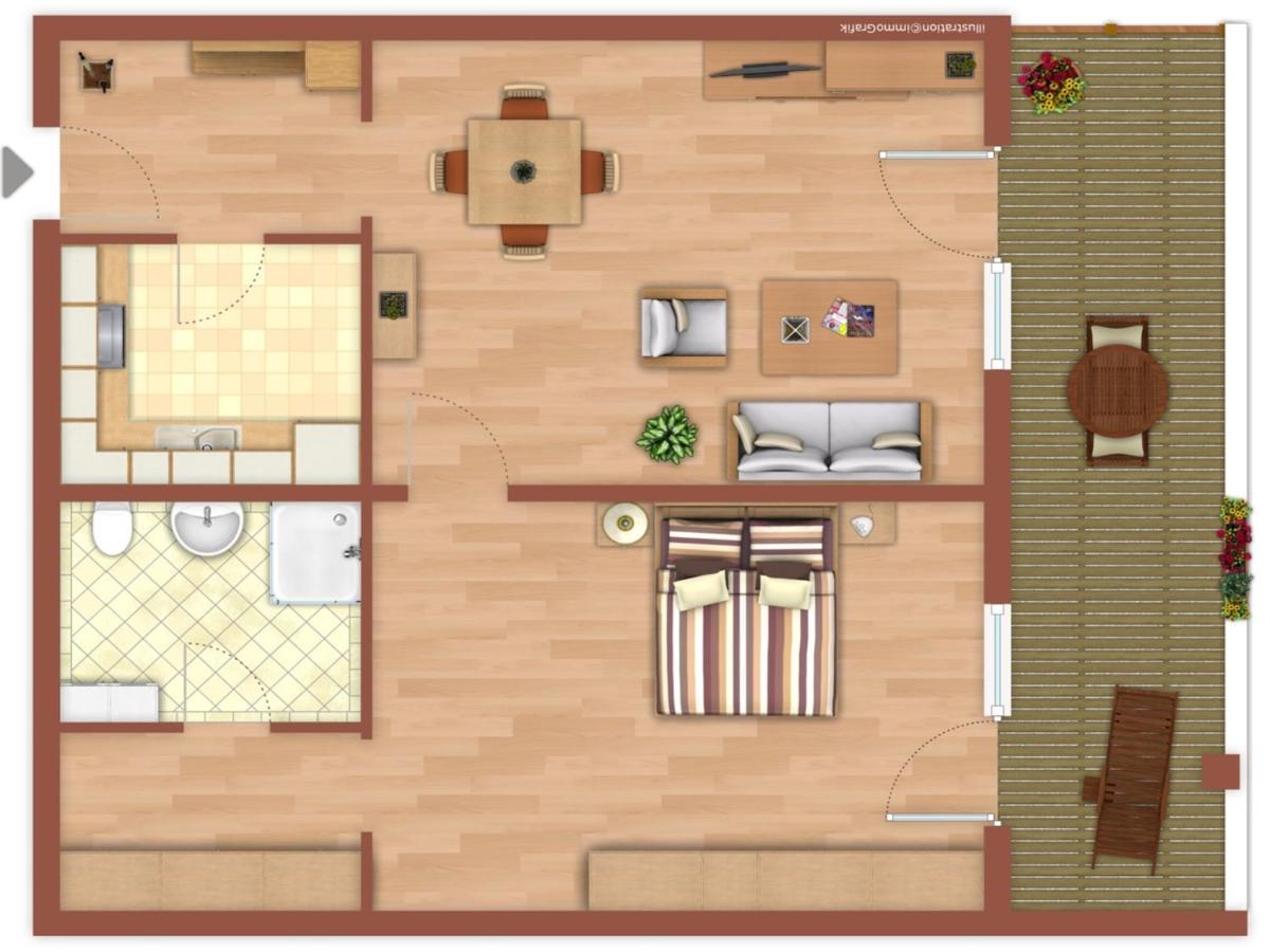 Alpenlodge, Ferienwohnung 5 تيرسي المظهر الخارجي الصورة